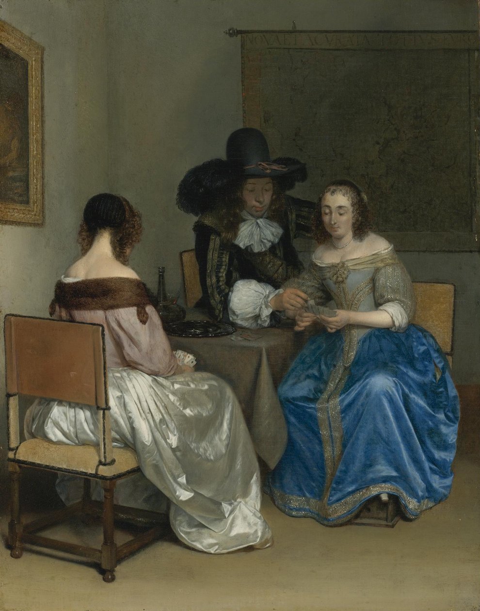 I giocatori di carte da Gerard ter Borch