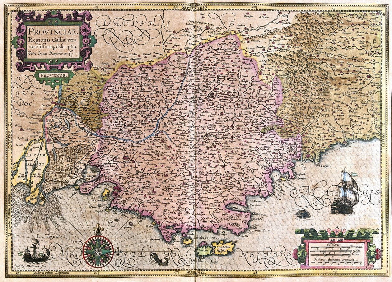 Francia (incisione) da Gerardus Mercator
