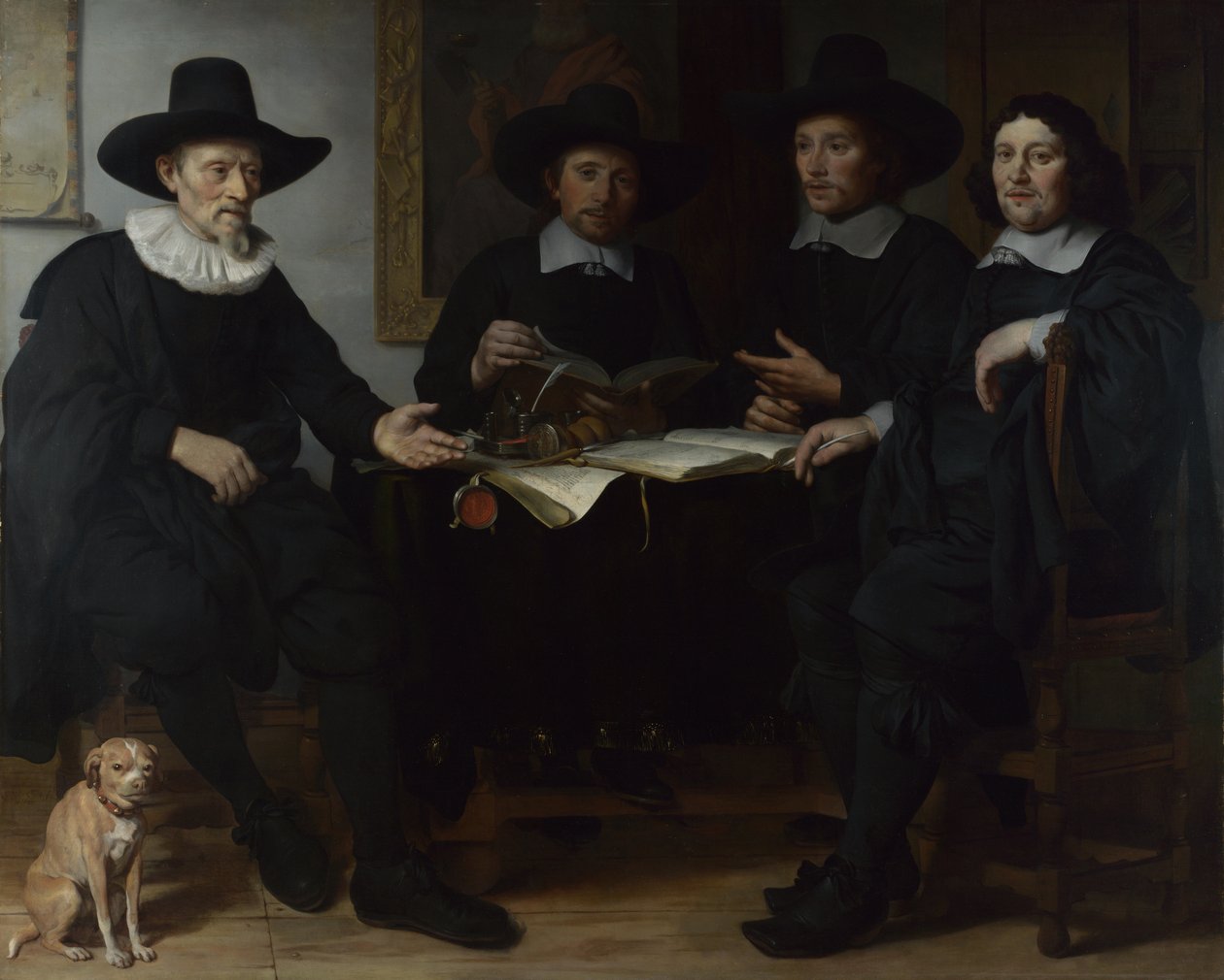 Ritratto di gruppo da Gerbrand van den Eeckhout  
