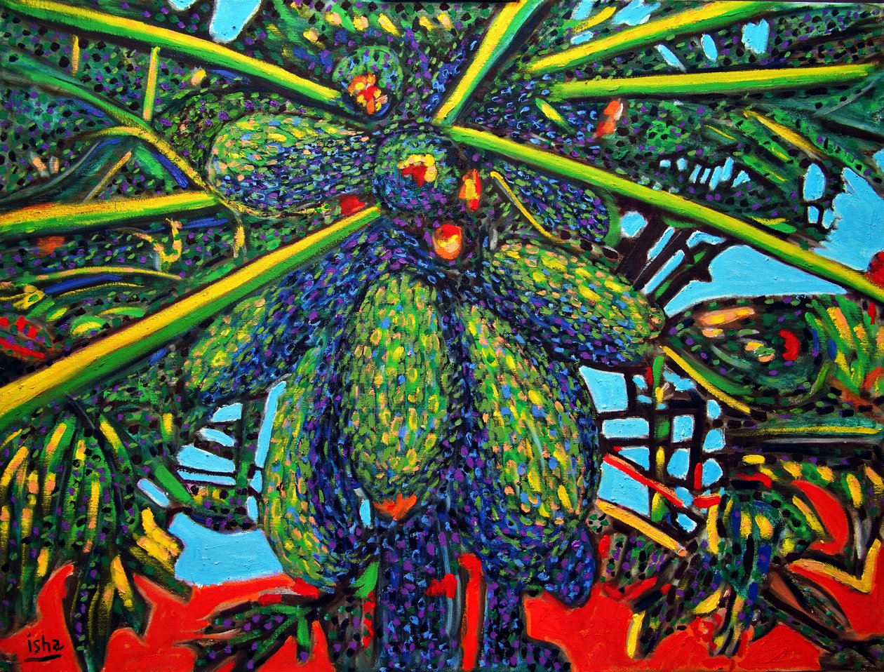 Pianta di papaya, 2021 da Gerhardt Isringhaus