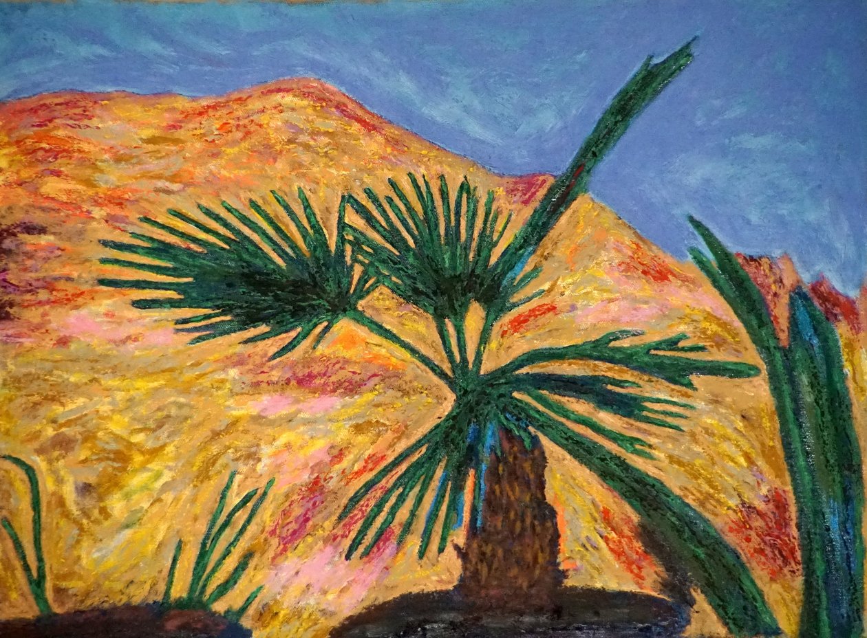 Porche de Palma,2017 (olio su tela) da Gerhardt Isringhaus