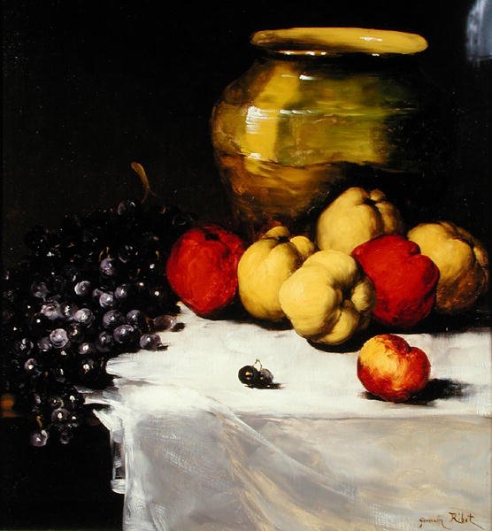 Natura morta di frutta da Germain Ribot