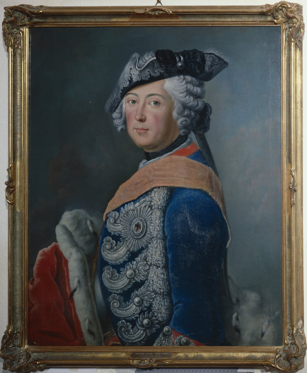 Federico II il Grande di Prussia, dopo il 1753 da German School