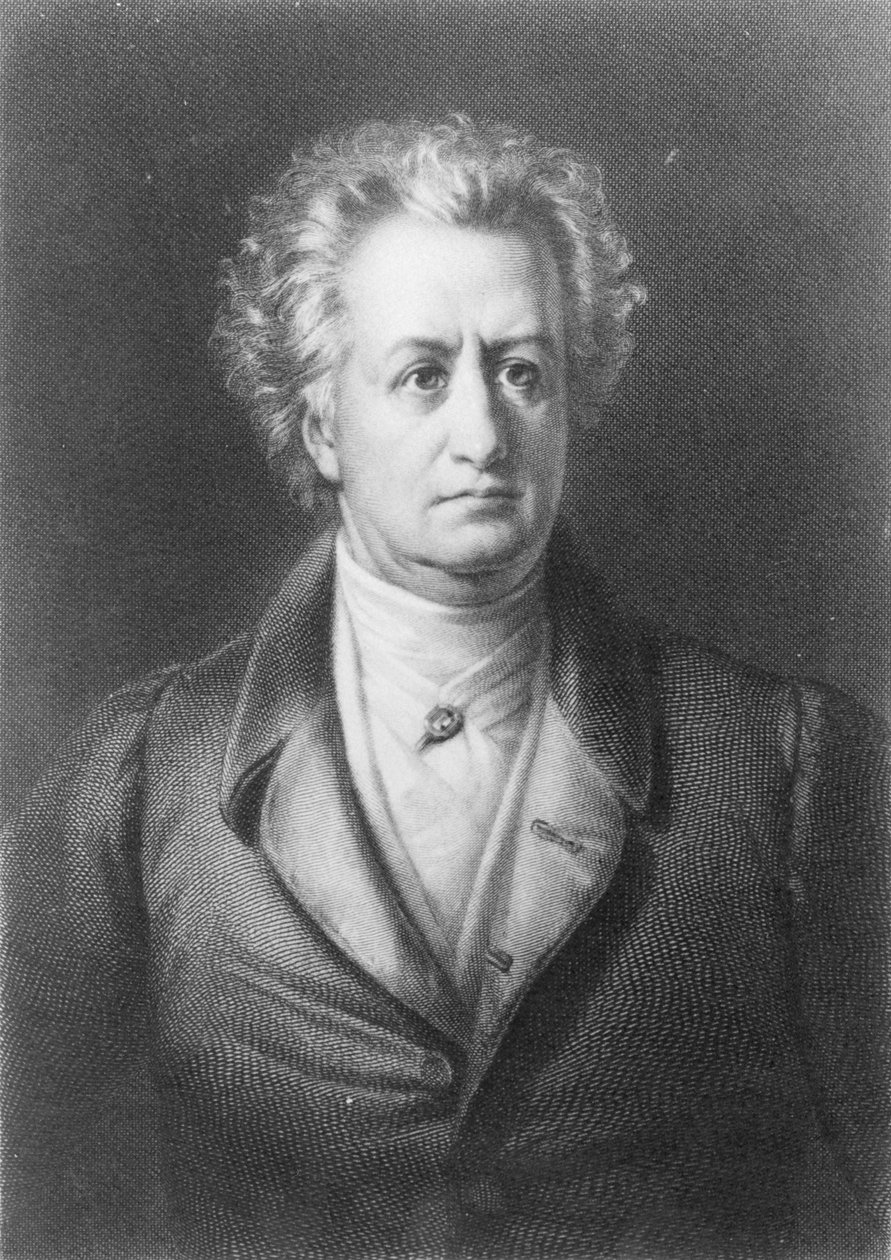 Johann Wolfgang Goethe (1749-1831) da German School