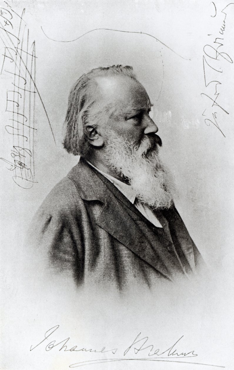 Johannes Brahms (1833-97) da German School