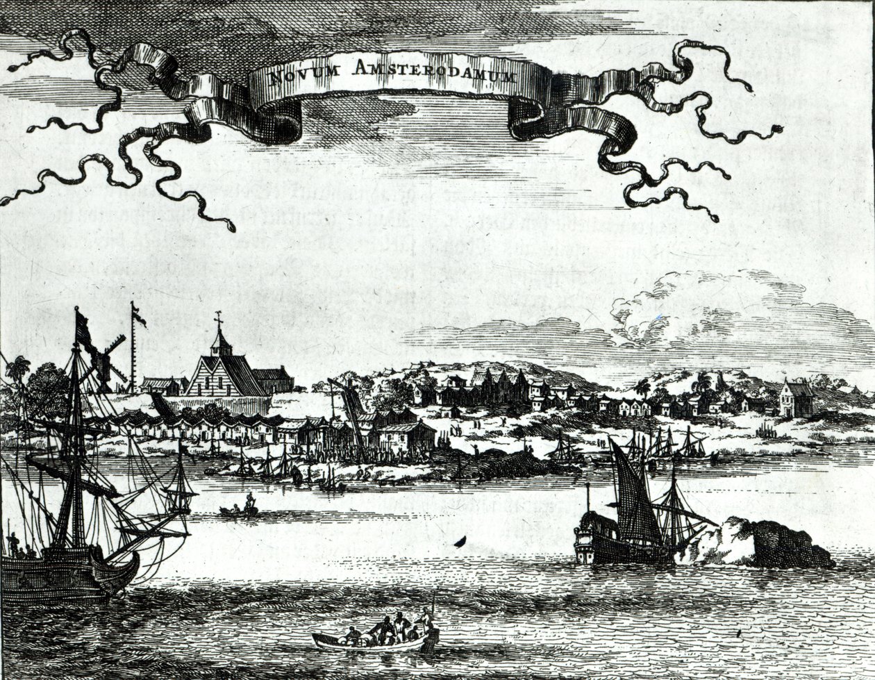 Novum Amsterodamum, c.1667 da German School