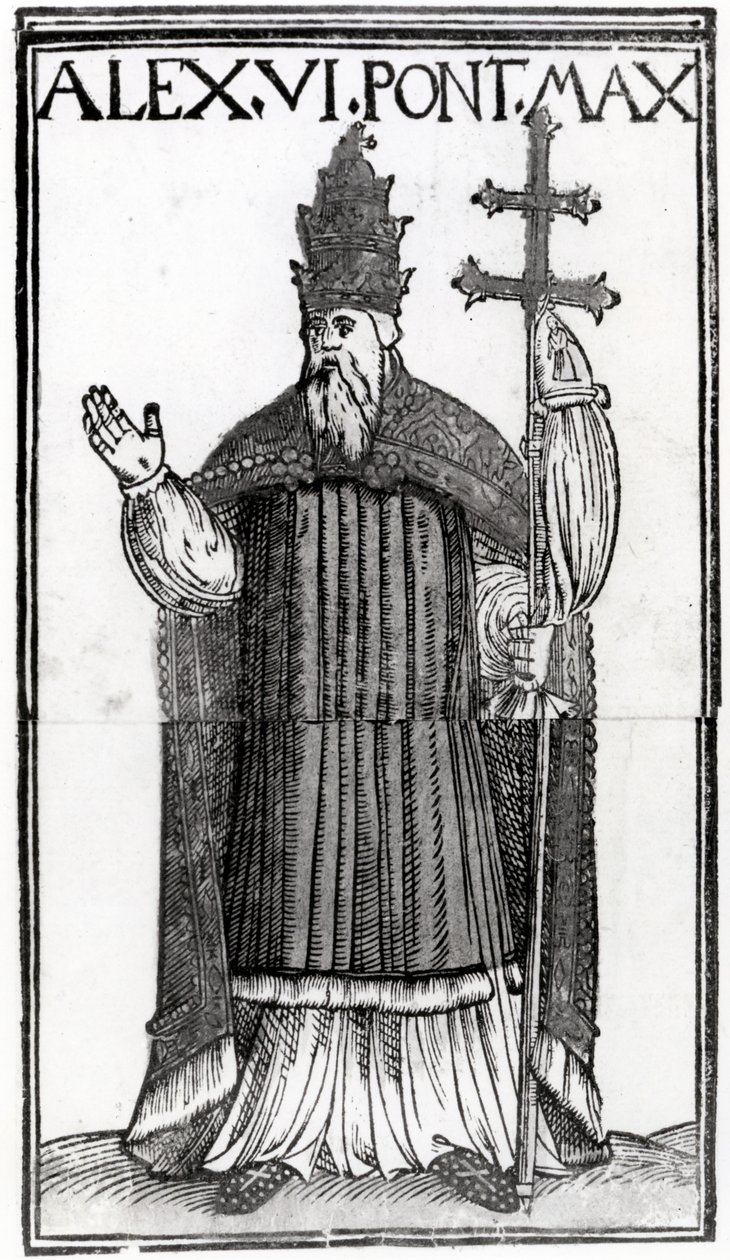 Papa Alessandro VI da German School