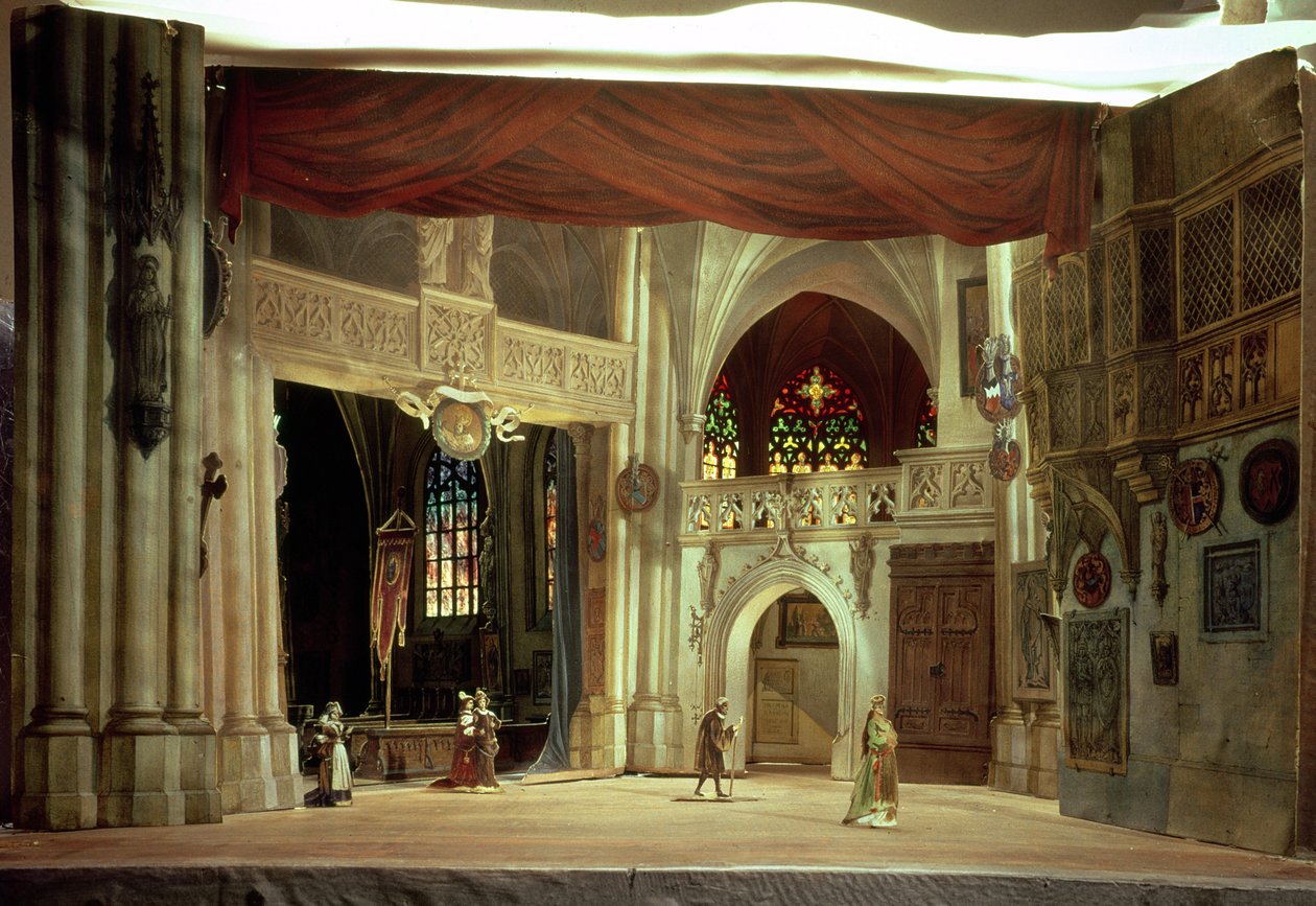 Modello di scena per l
