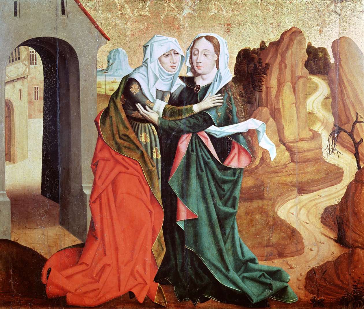 La Visitazione, c.1460 da German School
