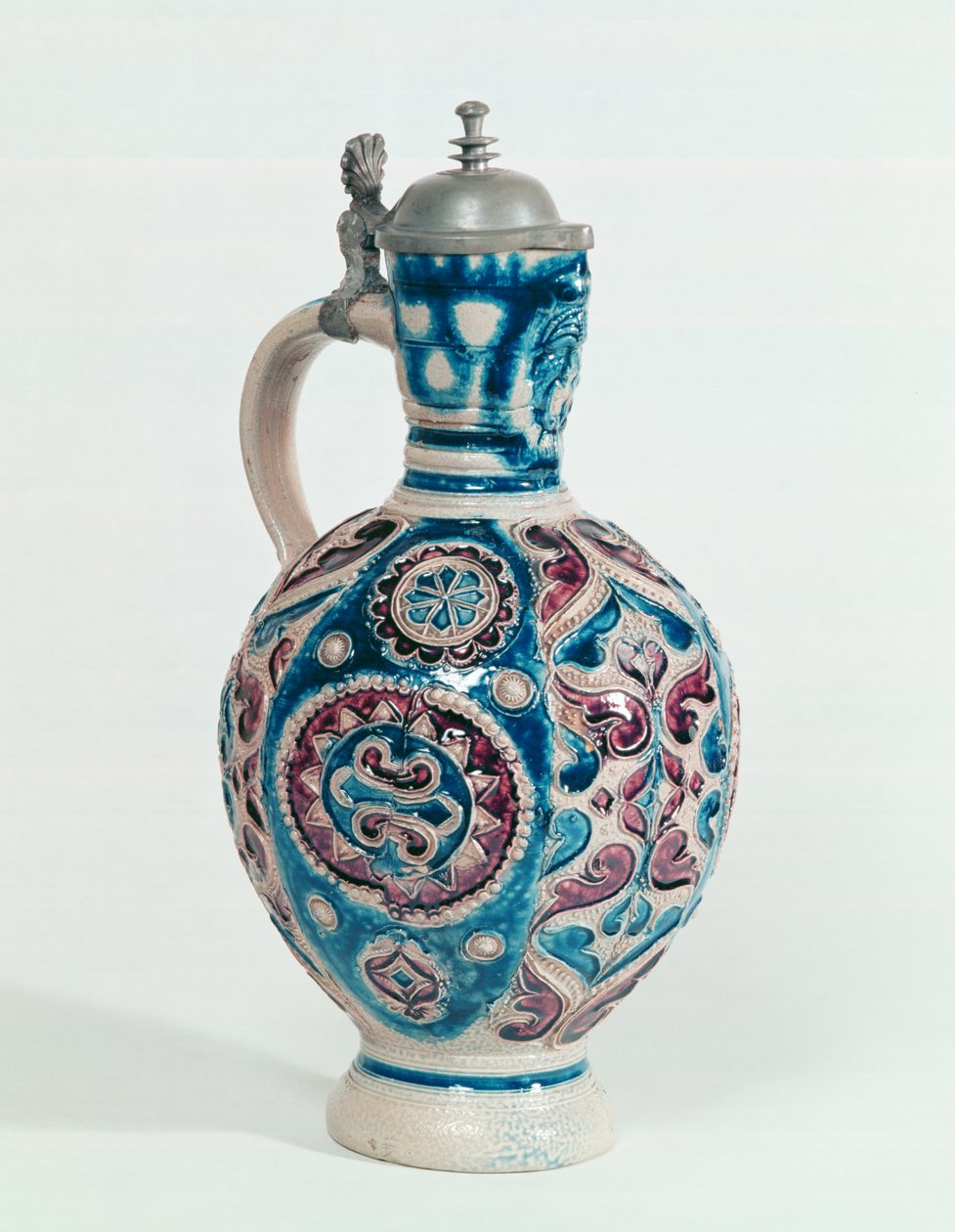 Boccale di Westerwald, c.1640-60 da German School