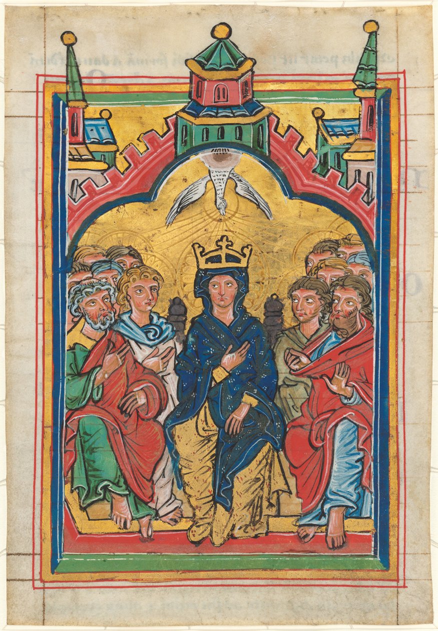 Pentecoste da German 13th Century