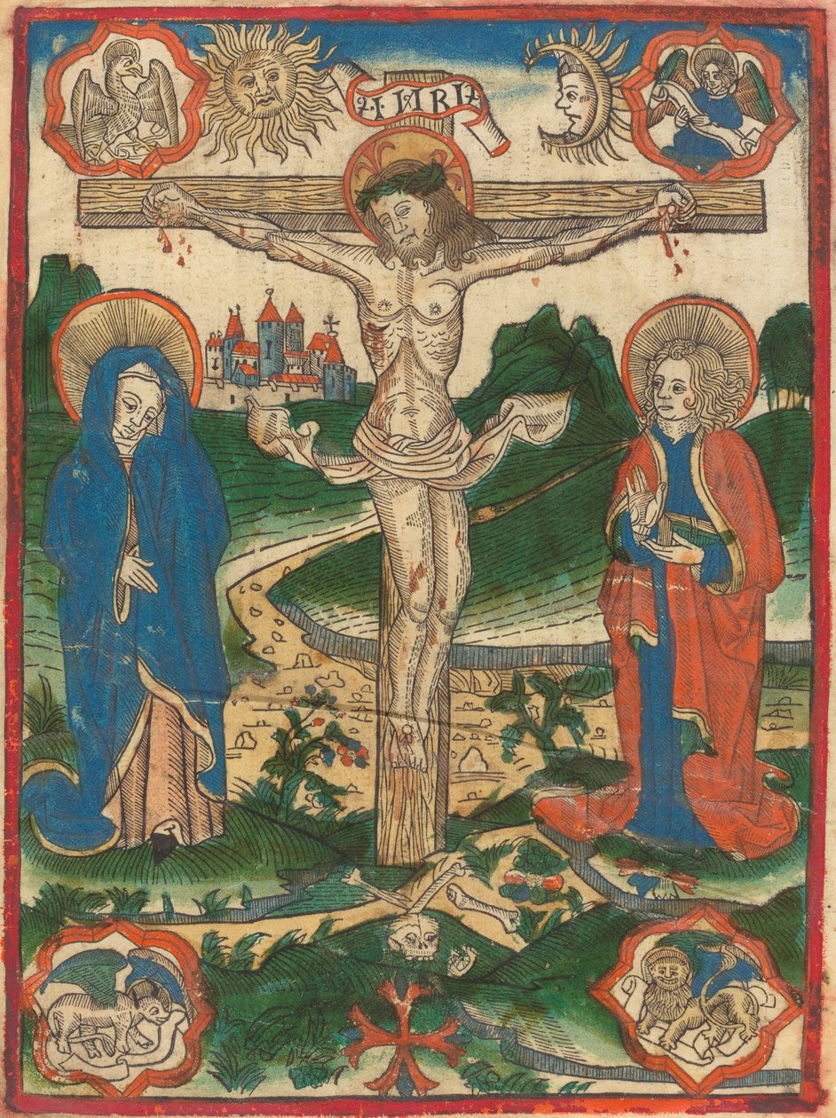 Cristo sulla croce da German 15th Century