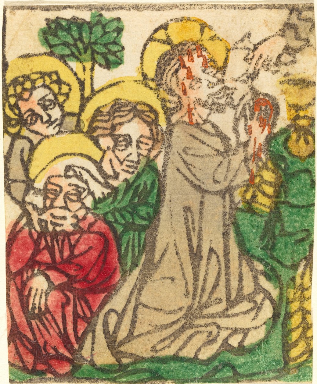 Cristo sul Monte degli Ulivi da German 15th Century