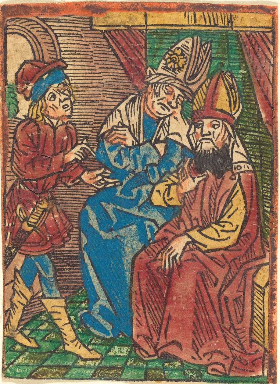 Consiglio dei sommi sacerdoti da German 15th Century