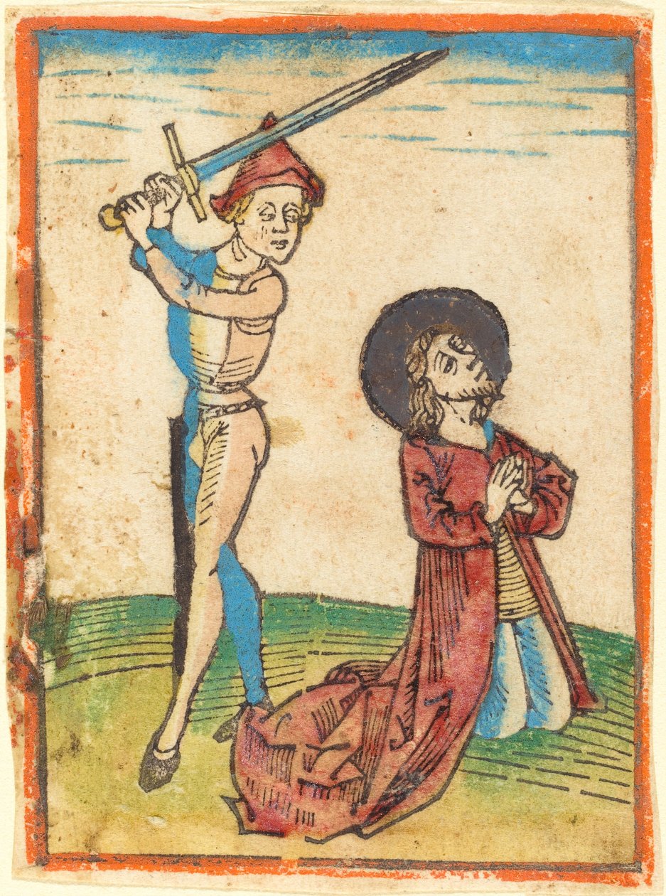 Martirio di un Santo da German 15th Century