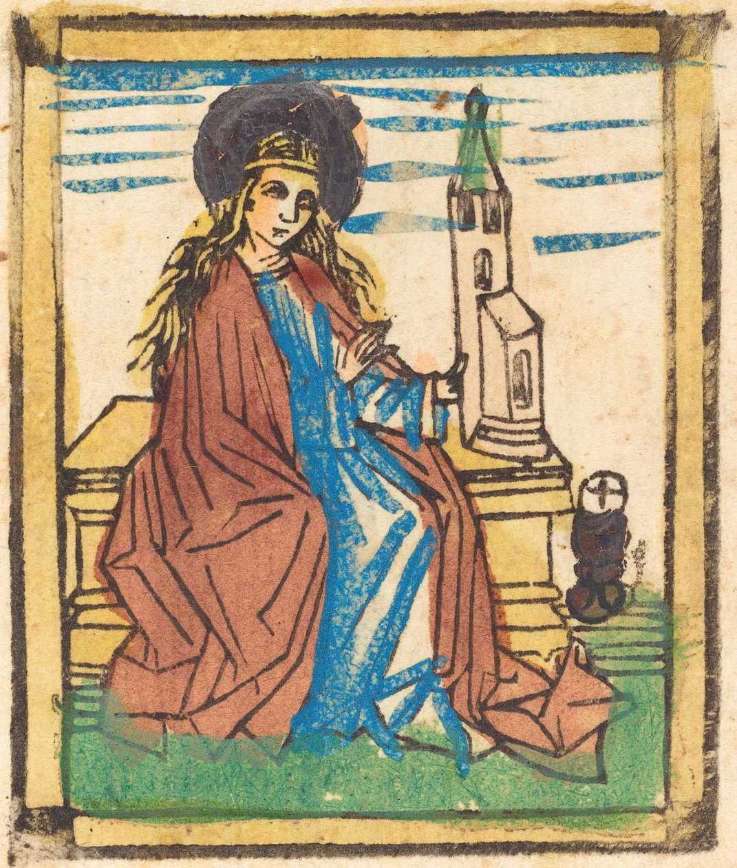 Santa Barbara da German 15th Century