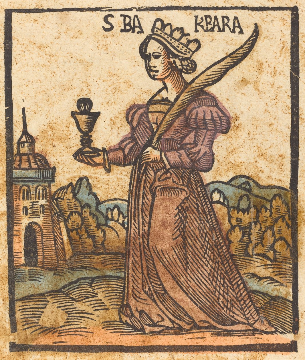 Santa Barbara da German 15th Century