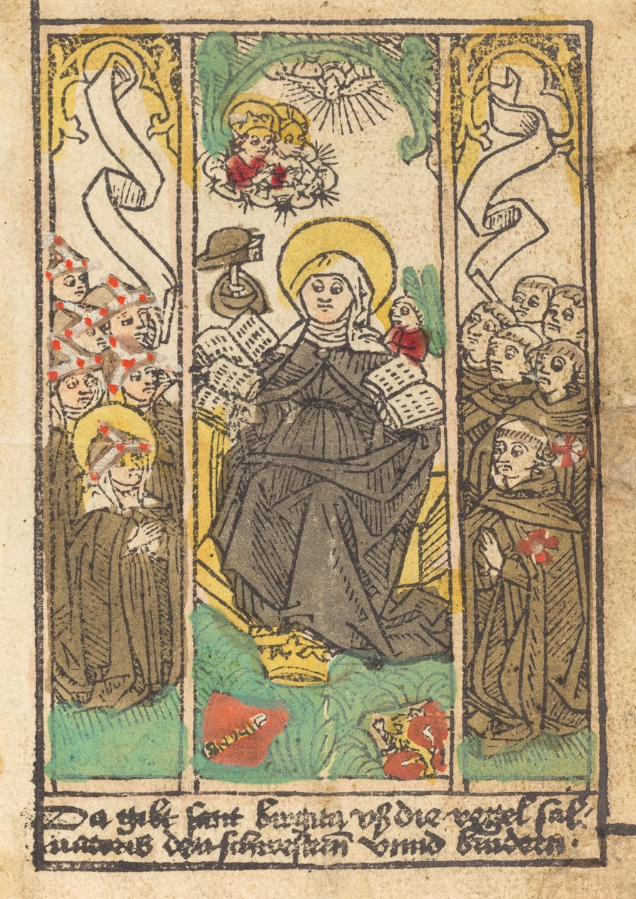 Santa Brigida da German 15th Century