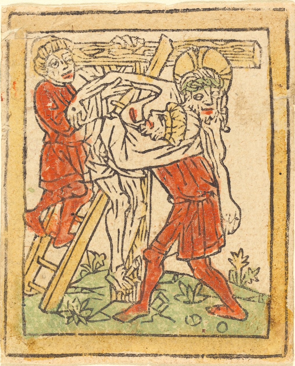 La Deposizione da German 15th Century