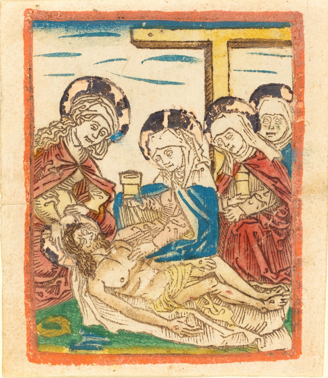 Il compianto da German 15th Century