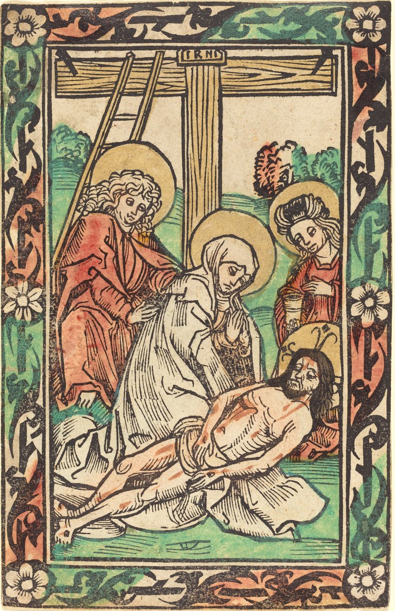 Il compianto da German 15th Century