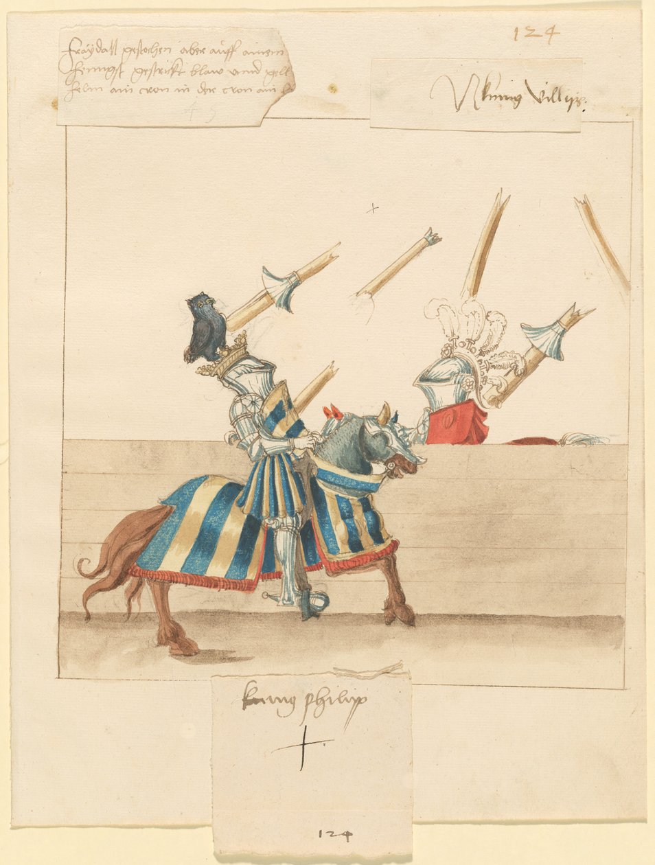 Giostra italiana della pace da German 16th Century