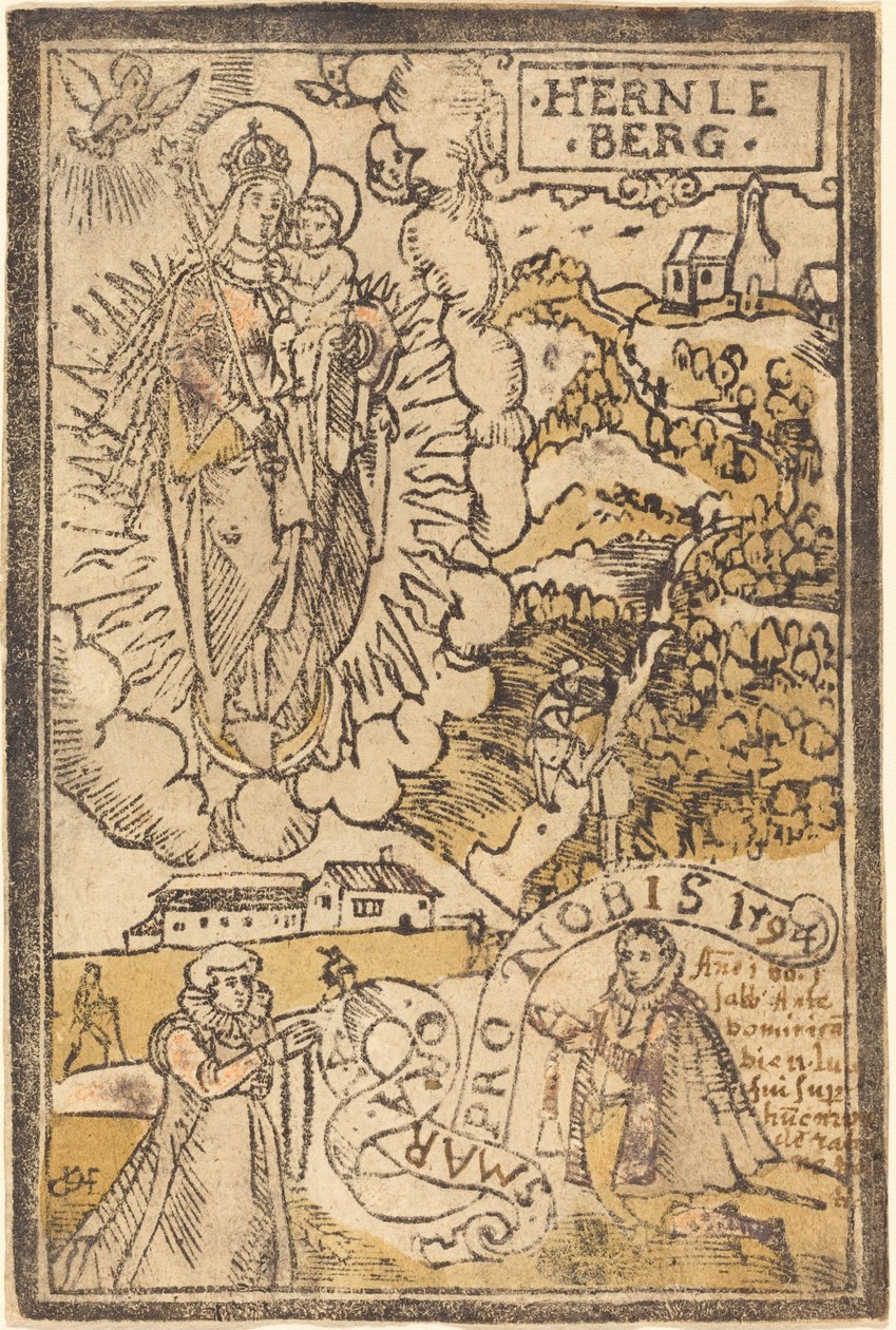 Madonna di Hernleberg da German 16th Century