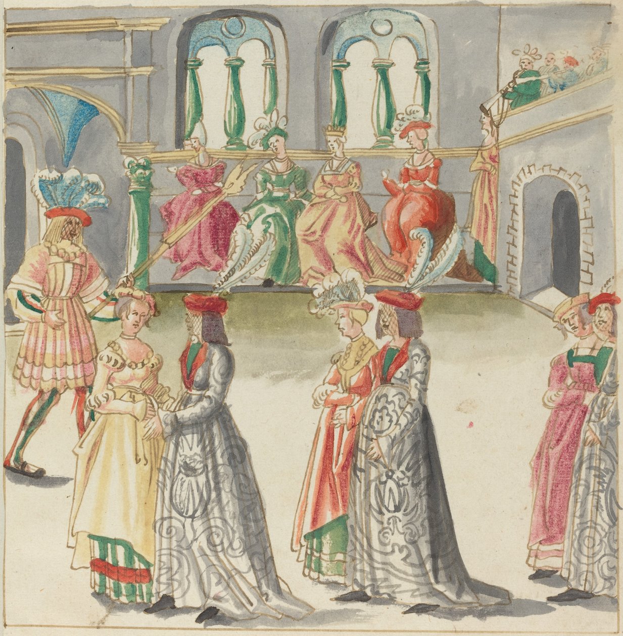 Mascherata da German 16th Century