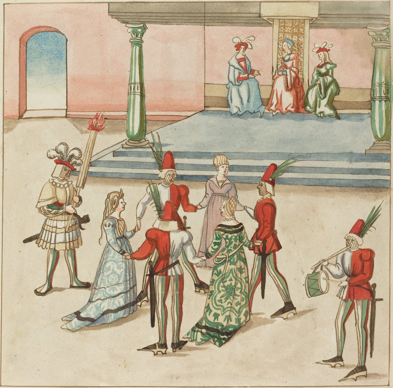 Mascherata da German 16th Century