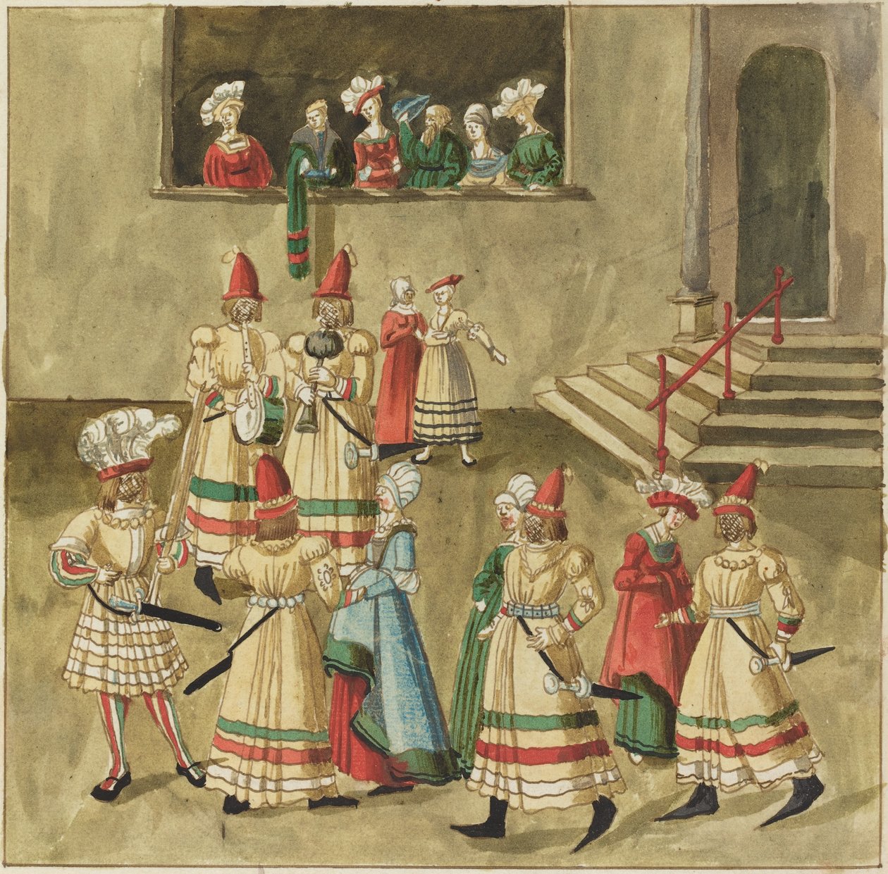 Mascherata da German 16th Century
