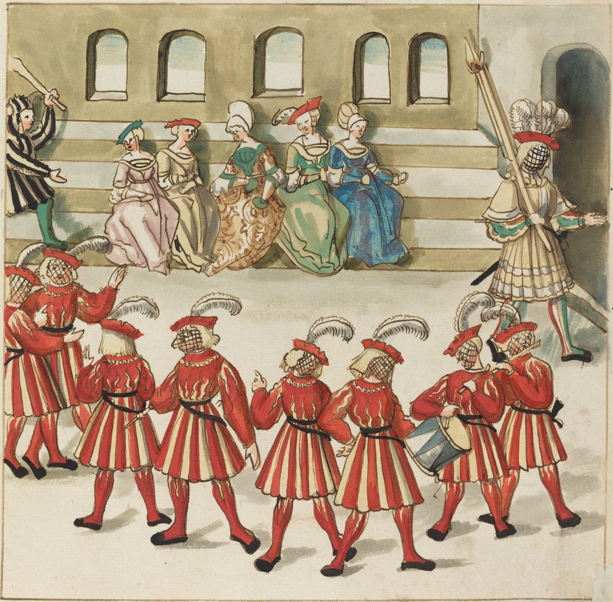 Mascherata da German 16th Century