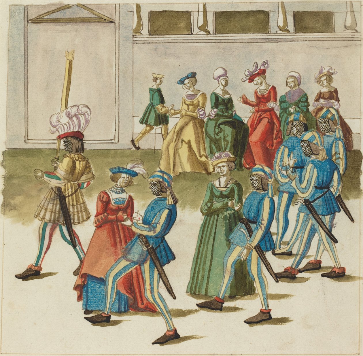 Mascherata da German 16th Century