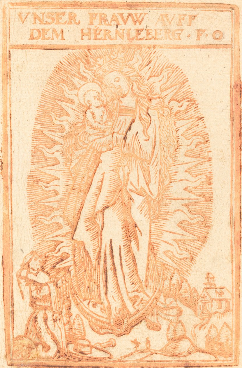 Madonna di Hernleberg da German 17th Century