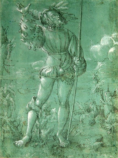 Un Landsknecht da German School
