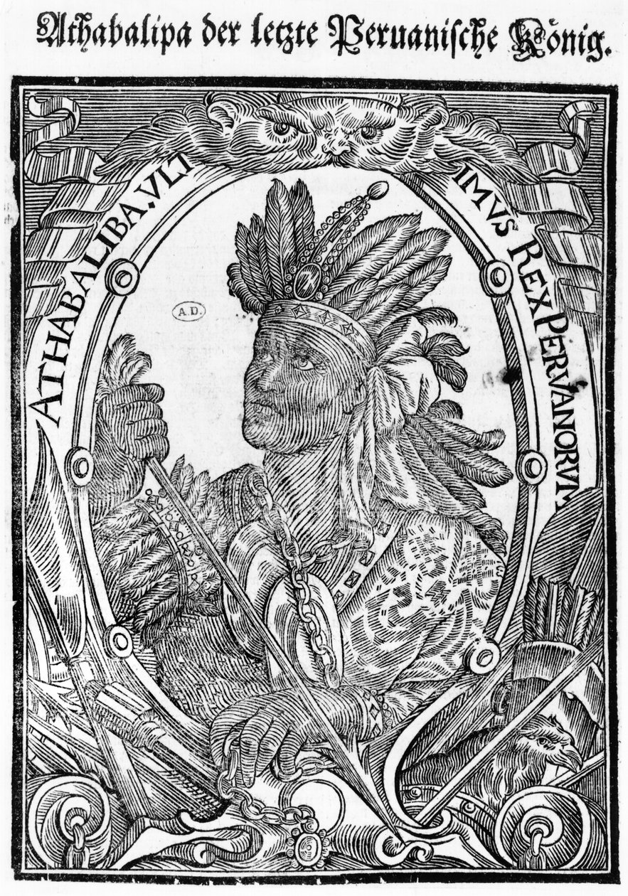 Atahualpa (c.1502-33) da German School