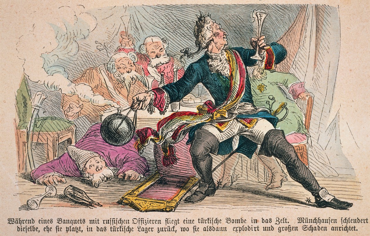 Barone di Münchhausen da German School