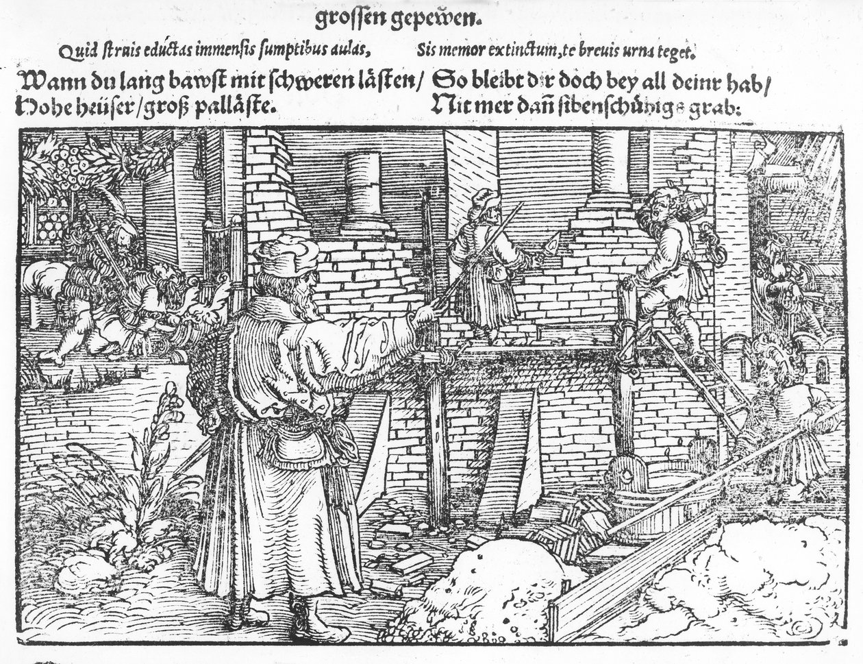 Edificio, c.1520 da German School