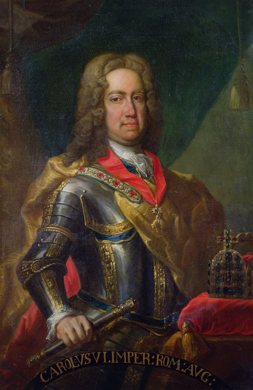 Carlo VI (1685-1740) Sacro Romano Imperatore da German School