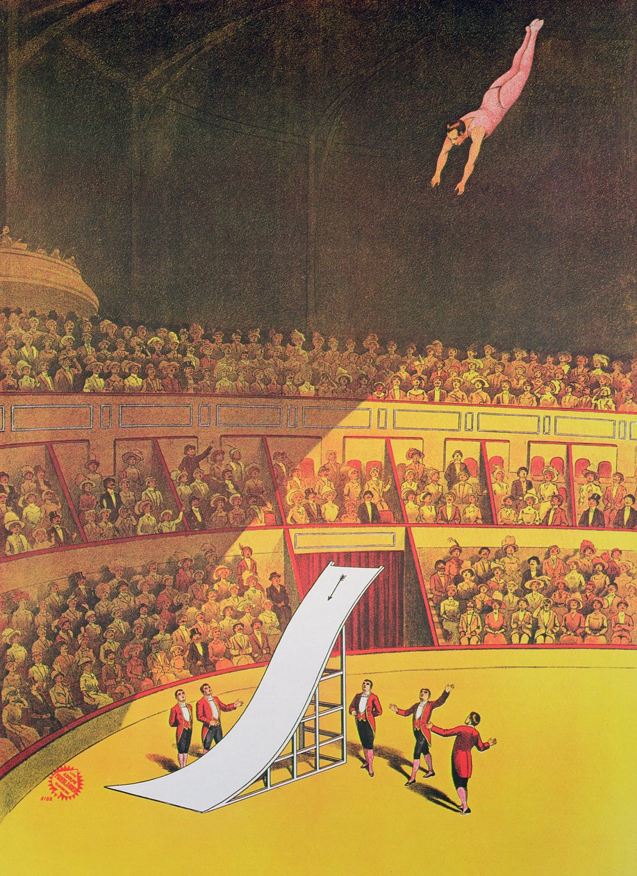 Tuffatore del circo da German School