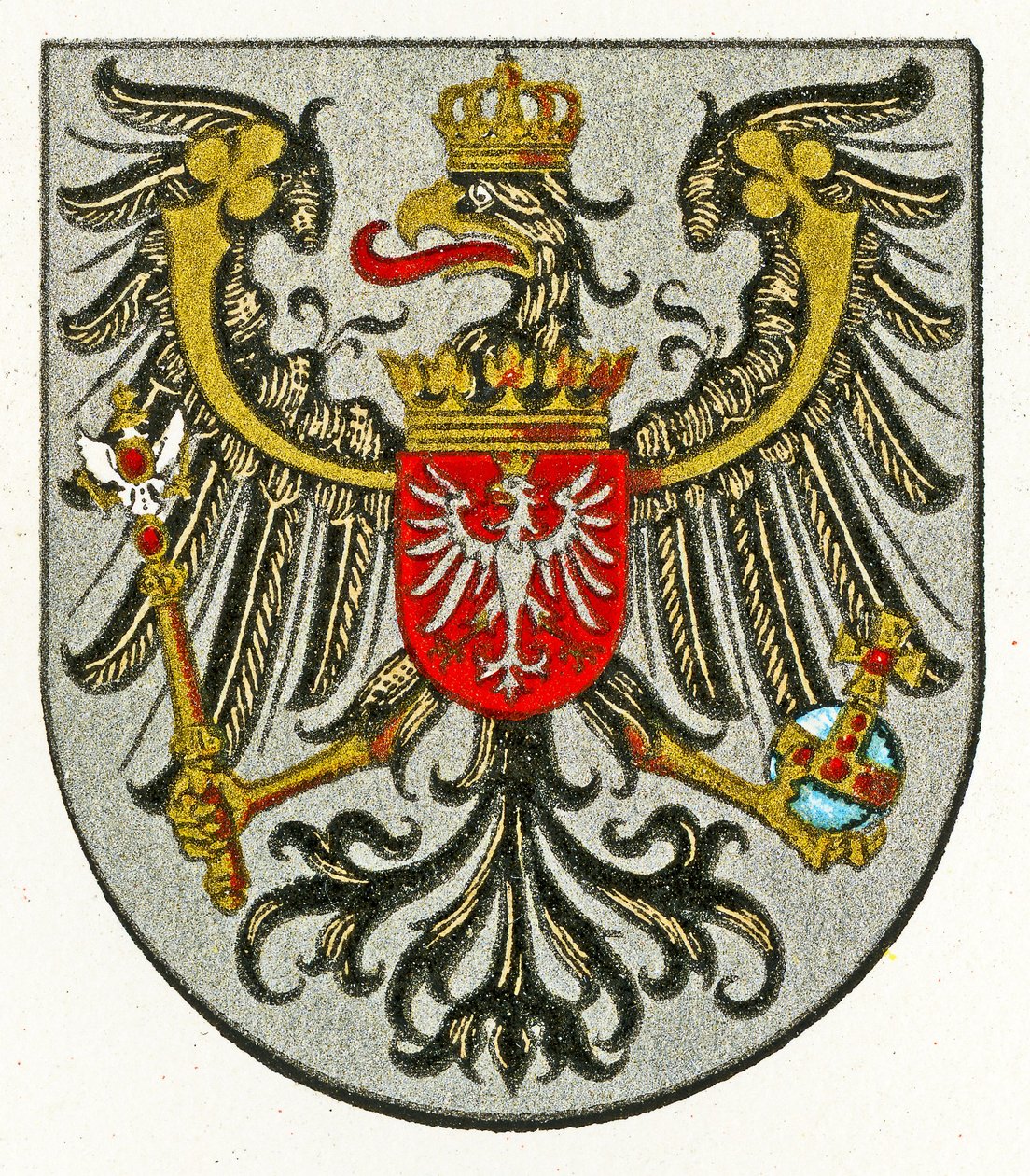 Stemma di Posen, c.1898 da German School