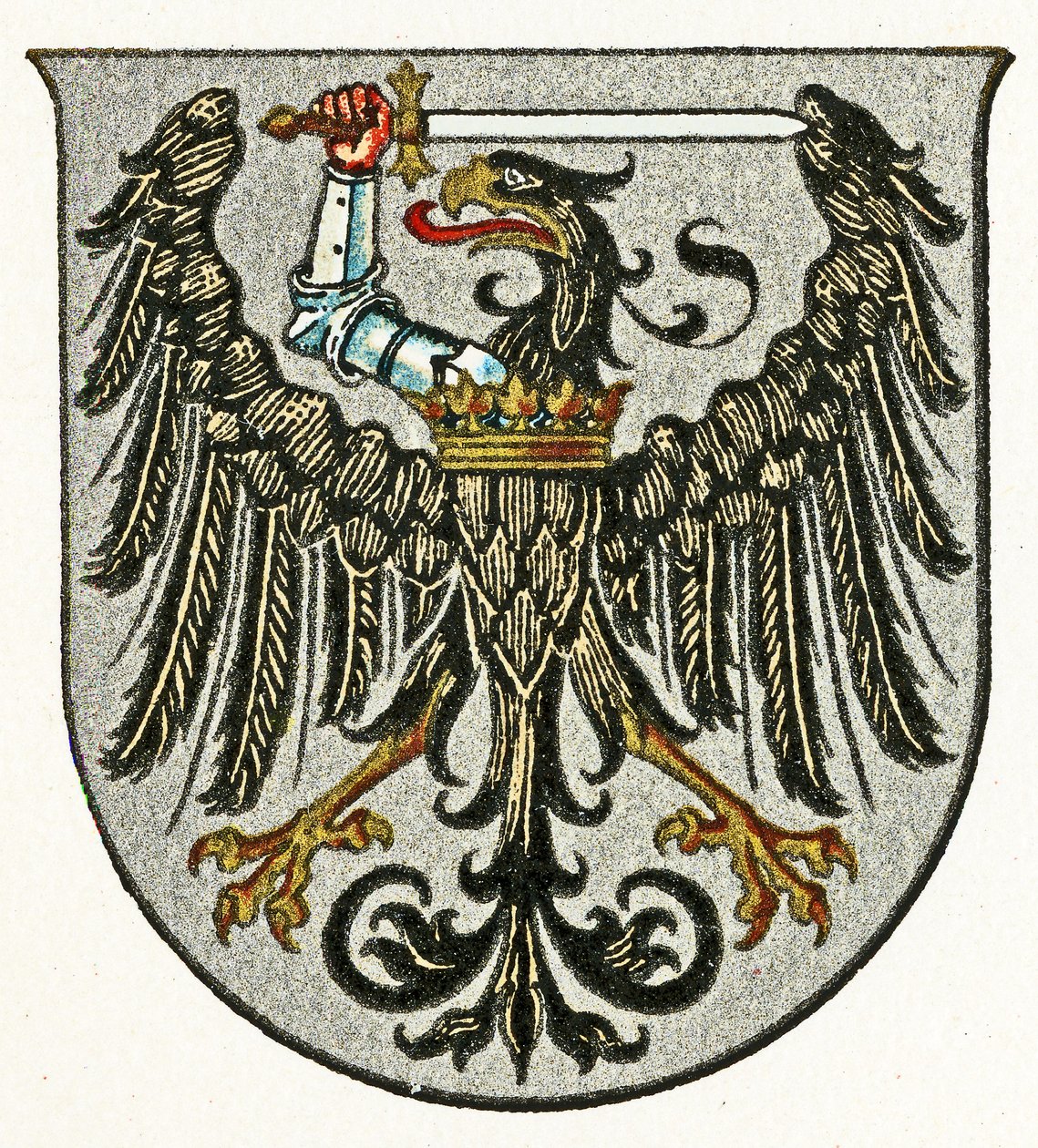 Stemma della Prussia Occidentale, c.1898 da German School