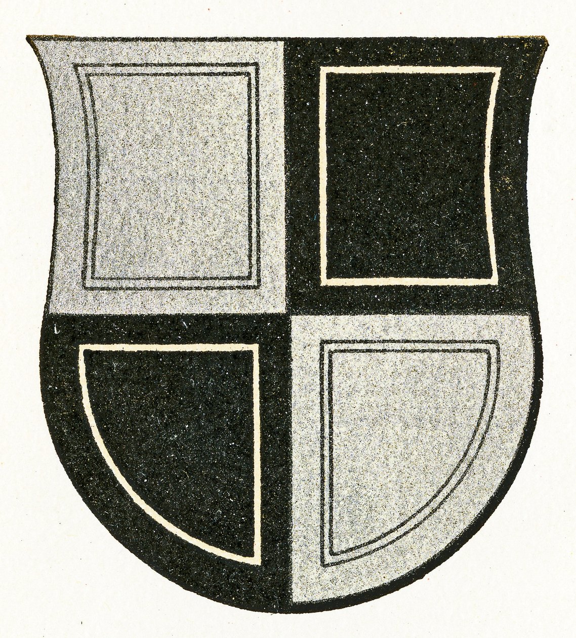 Stemma di Zollern (Hechingen), c.1898 da German School