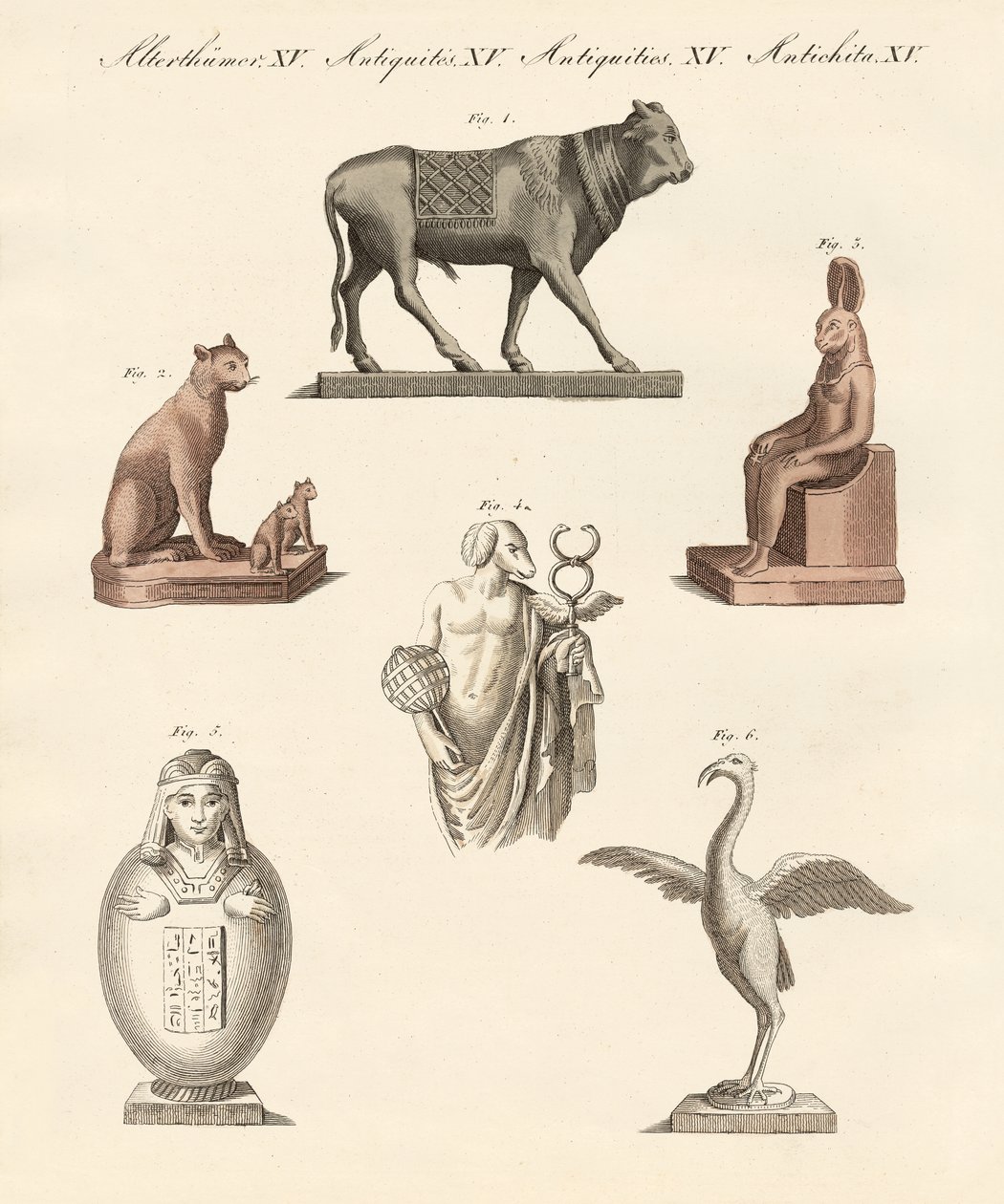 Divinità egiziane da German School