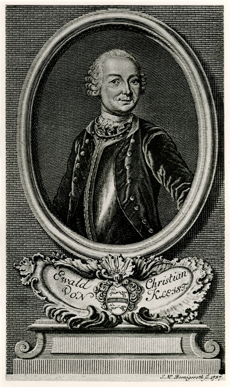 Ewald Christian von Kleist da German School