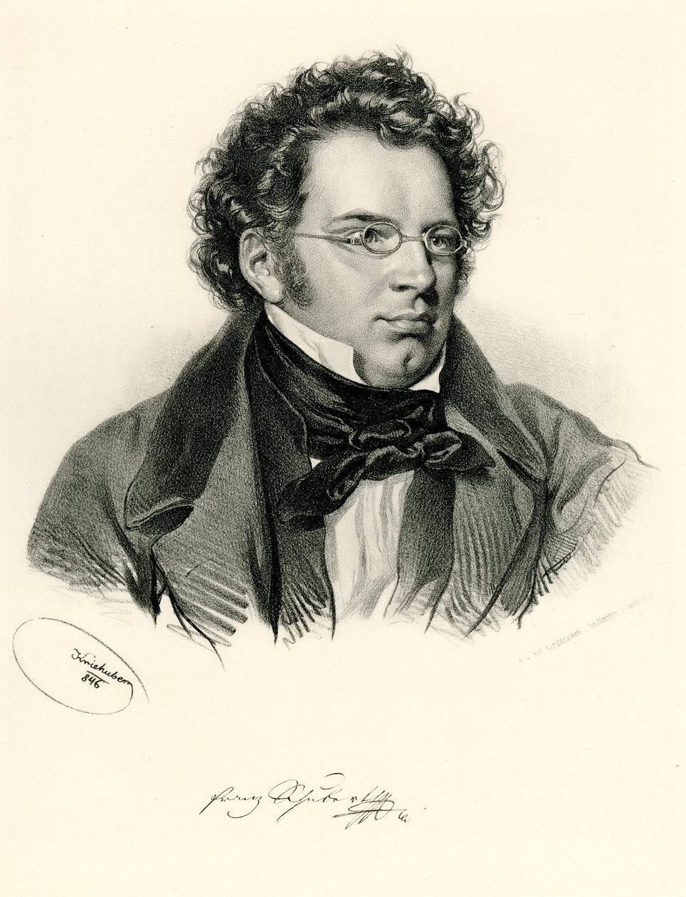 Franz Peter Schubert, 1884-90 da German School