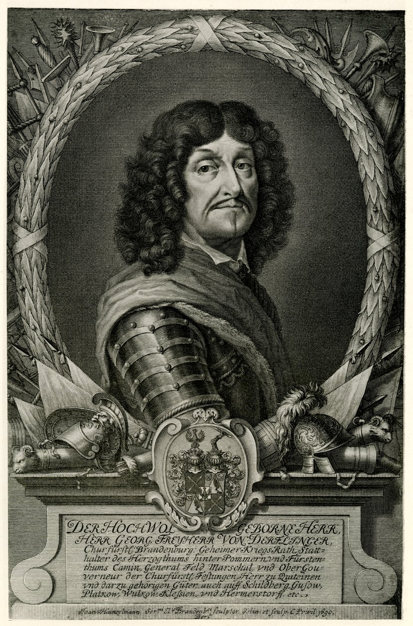 Georg Reichsfreiherr von Derfflinger da German School