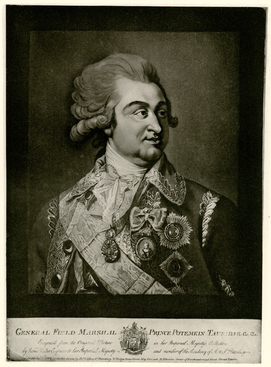 Grigorij Aleksandrovič Potëmkin da German School