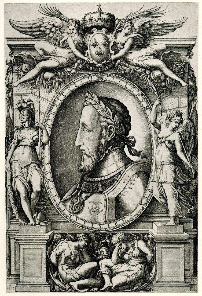 Enrico II, 1884-90 da German School