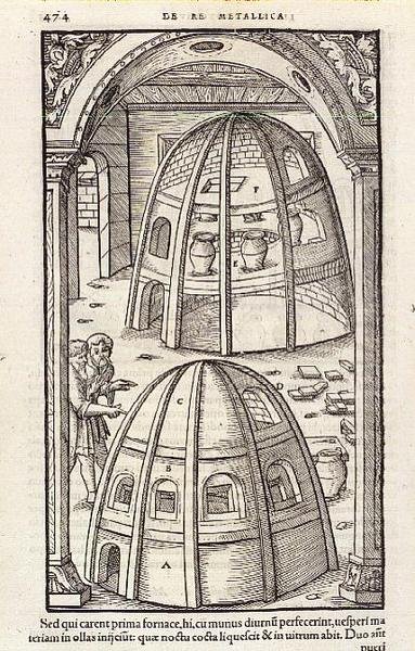 Forni, da un libro dei mestieri da German School