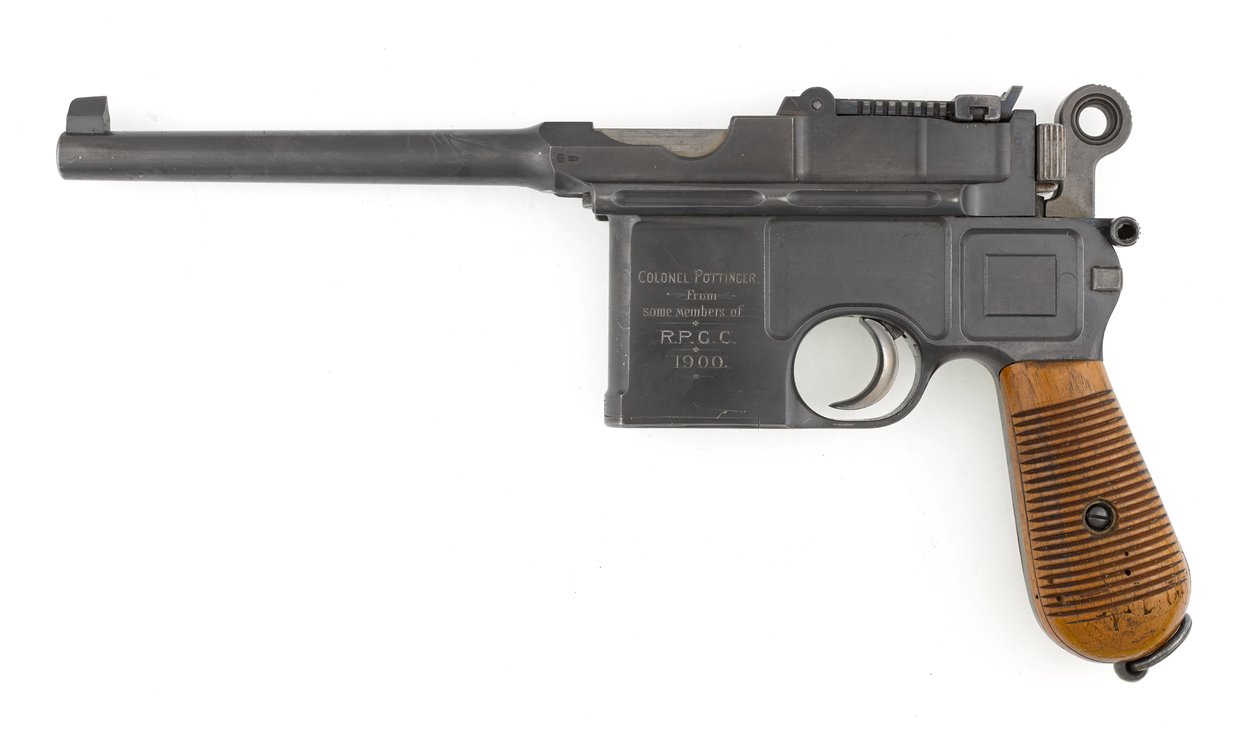 Pistola semiautomatica Mauser modello 1896 calibro 7.63 mm da German School